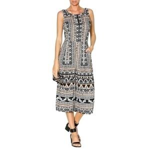 Sky and Sand Tribal Boho Pattern Jumpsuit 💕